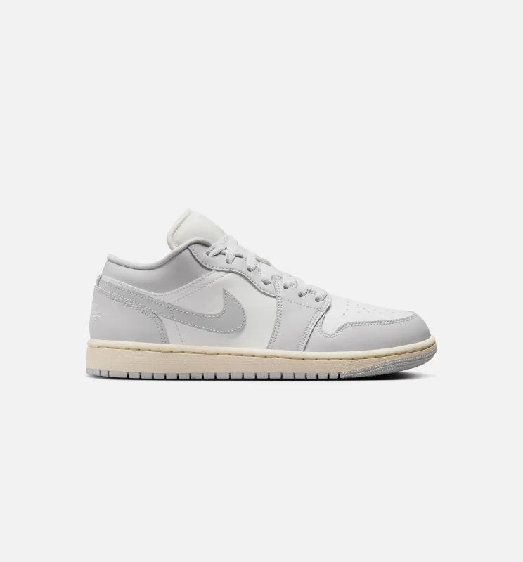 Air Jordan 1 Low Womens Lifestyle Shoe - Sail/Coconut Milk/Neutral Grey made by Jordan
