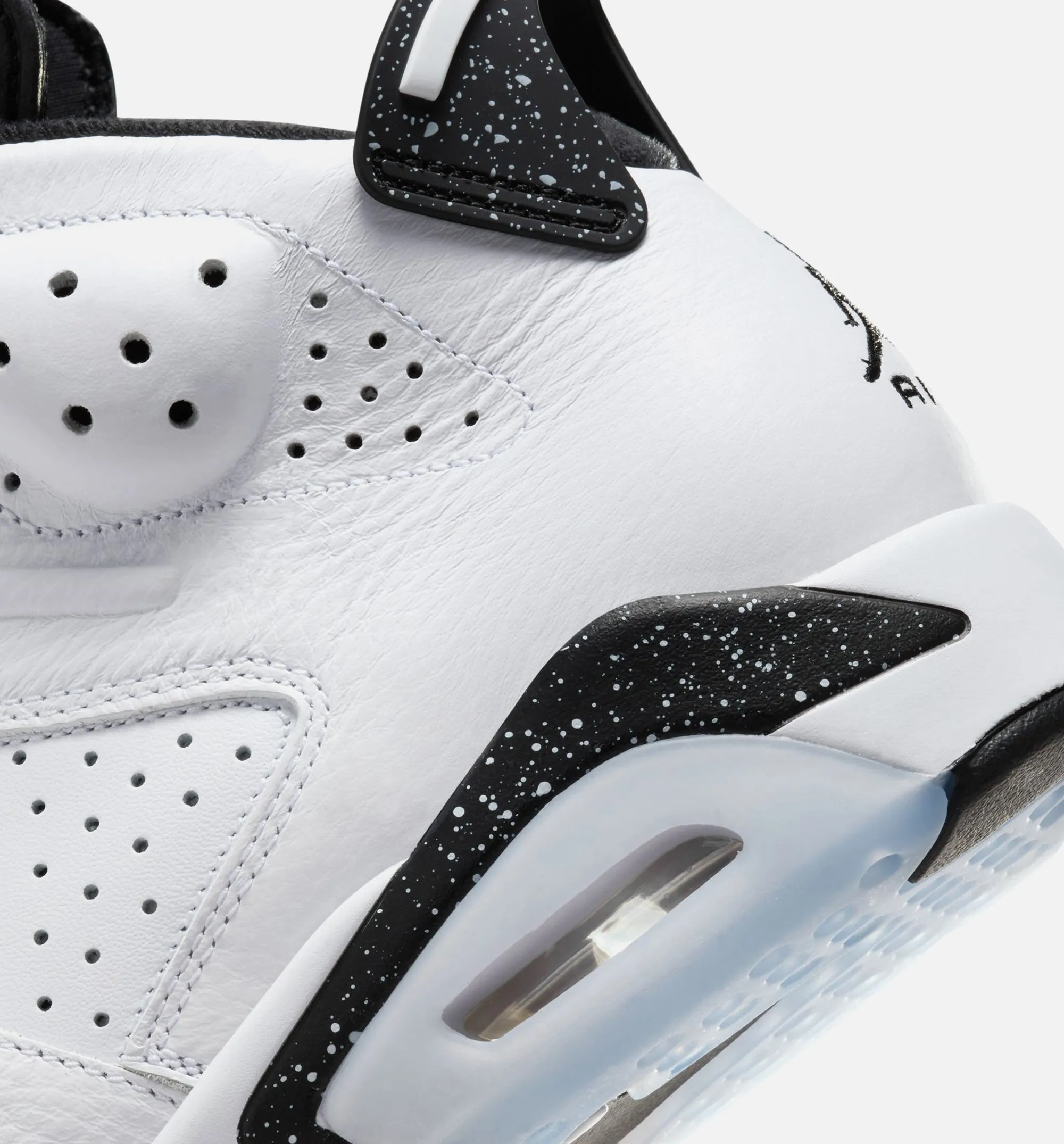 Air Jordan 6 Retro White & Black Mens Lifestyle Shoe - White/Black sold by Nice Kicks Retail product image thumbnail 3