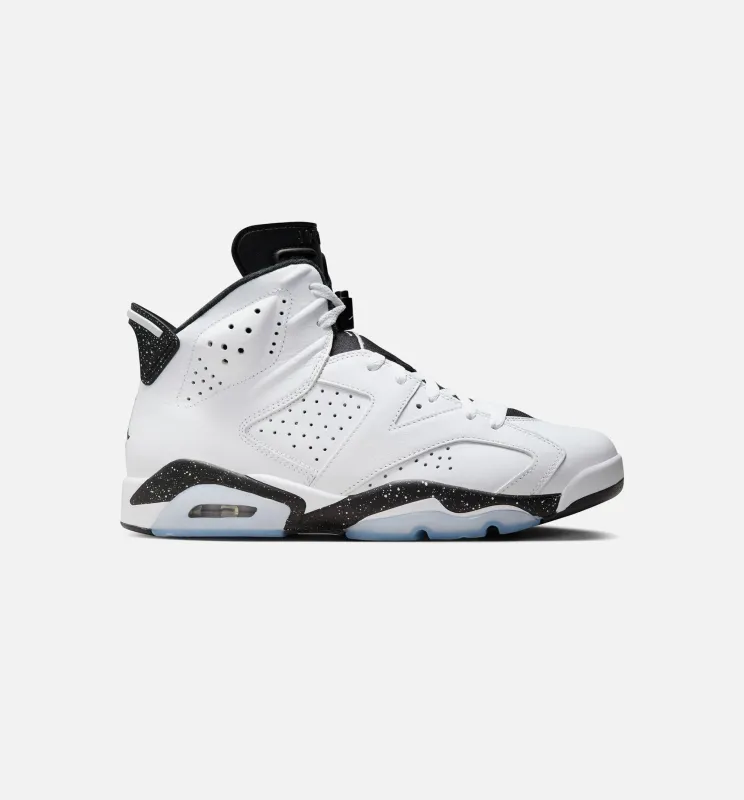 Air Jordan 6 Retro White & Black Mens Lifestyle Shoe - White/Black made by Jordan