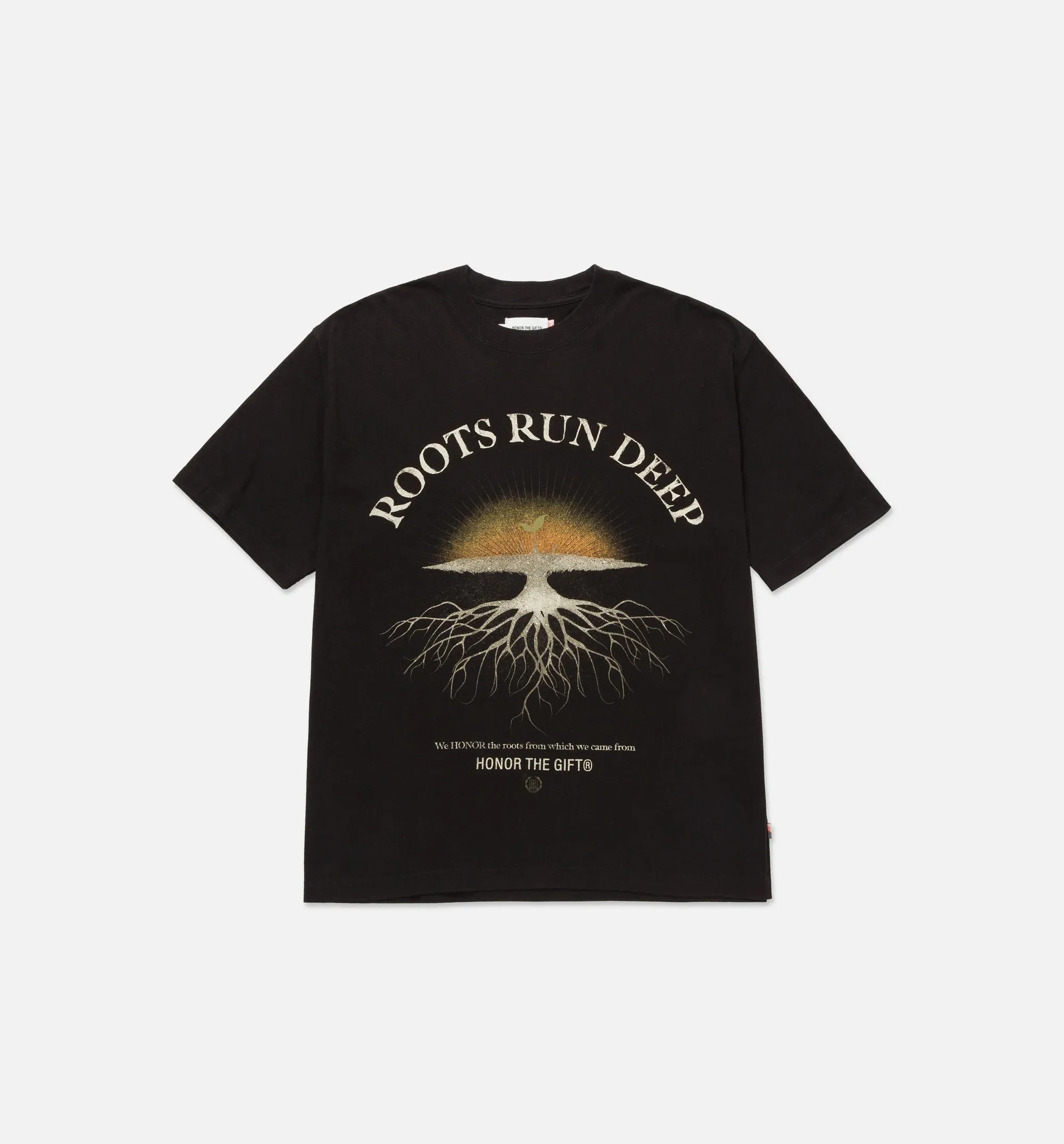 Roots Run Deep Mens Short Sleeve Shirt - Black sold by Nice Kicks Retail