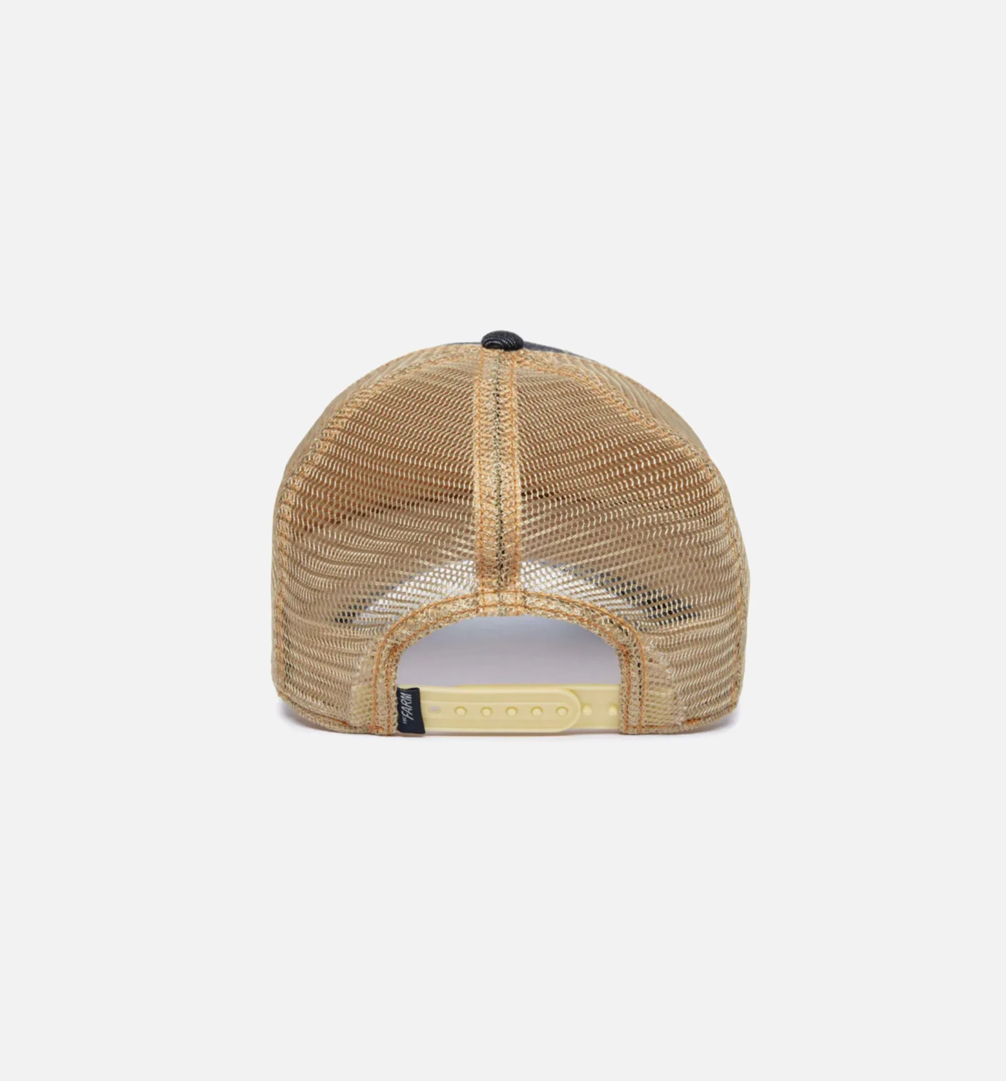 The Stallion Trucker Mens Hat - Tan/Black sold by Nice Kicks Retail product image thumbnail 2