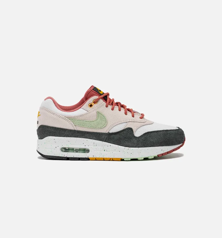 Air Max 1 Mens Lifestyle Shoe - Light Soft Pink/Vapor Green/Anthracite made by Nike