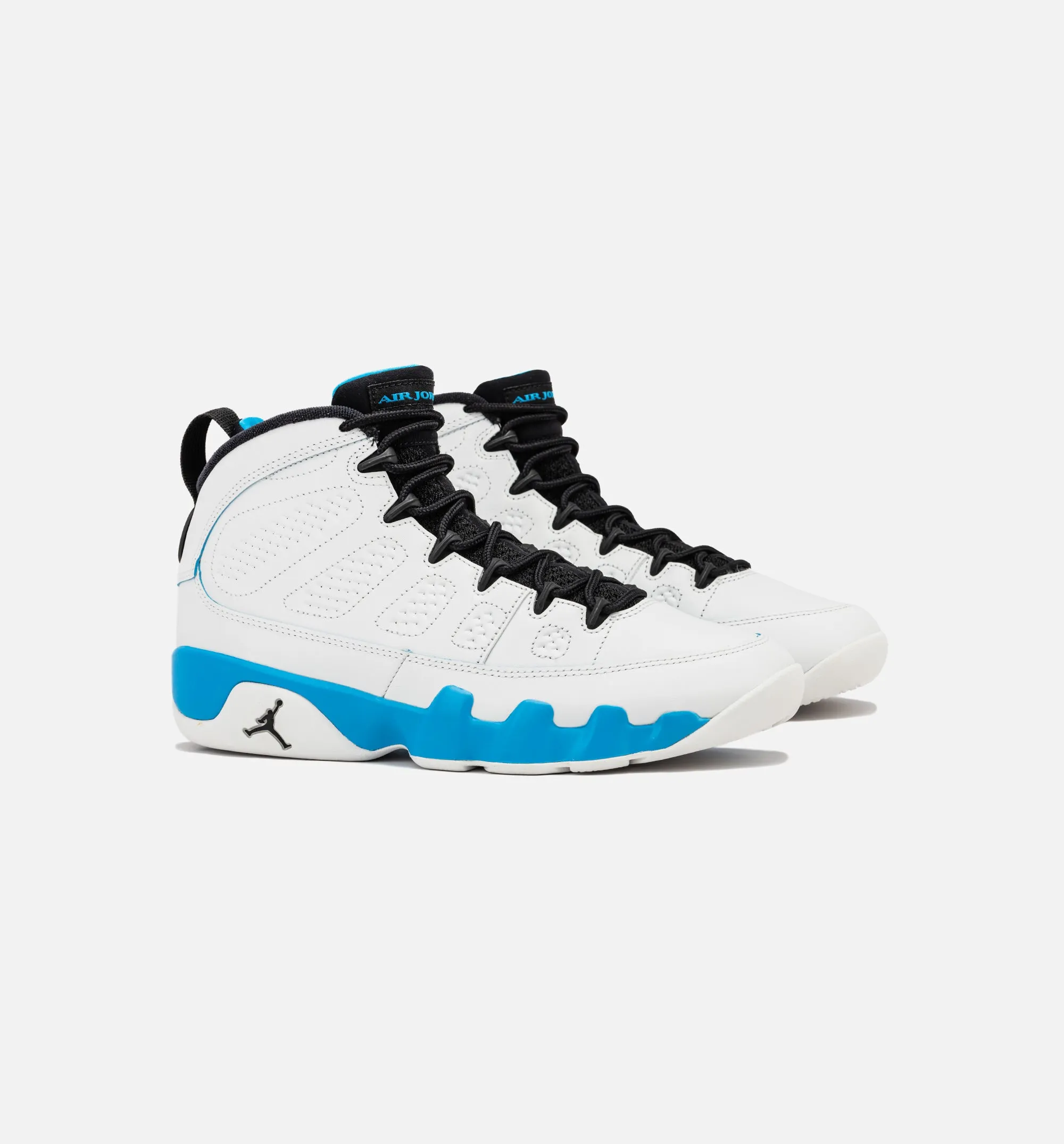 Air Jordan 9 Retro Powder Blue Mens Lifestyle Shoe - Summit White/Black/Powder Blue sold by Nice Kicks Retail product image thumbnail 2