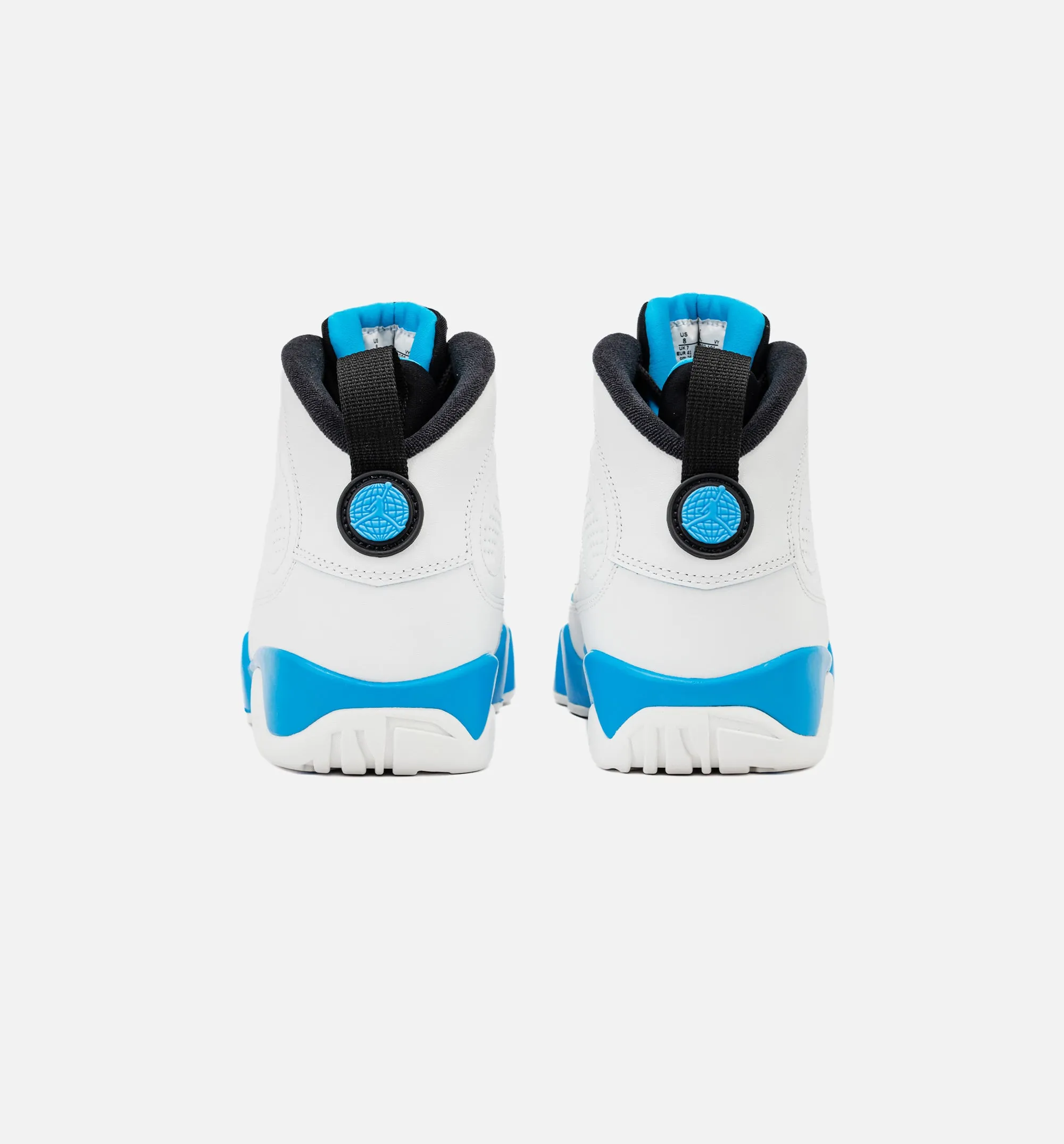 Air Jordan 9 Retro Powder Blue Mens Lifestyle Shoe - Summit White/Black/Powder Blue sold by Nice Kicks Retail product image thumbnail 4