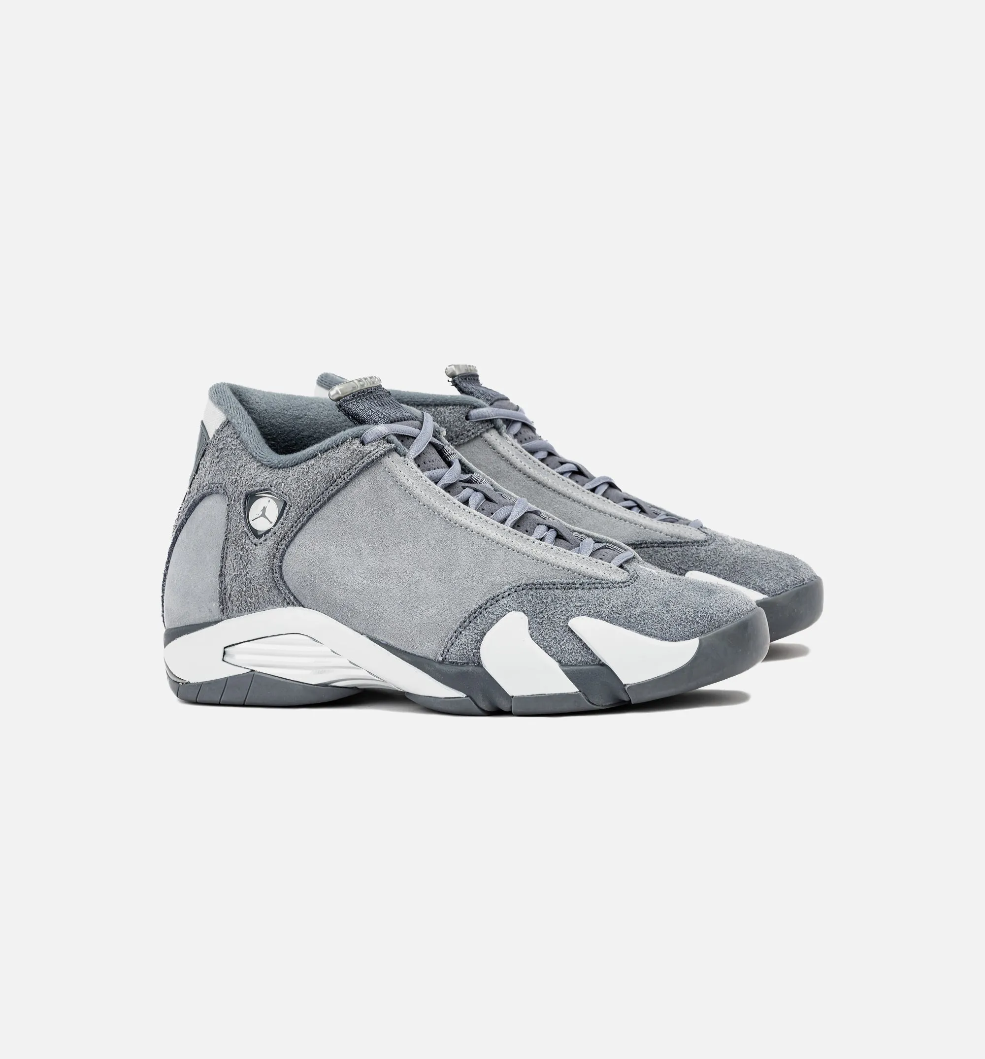 Air Jordan 14 Retro Flint Grey Mens Lifestyle Shoe - Flint Grey/White sold by Nice Kicks Retail product image thumbnail 2