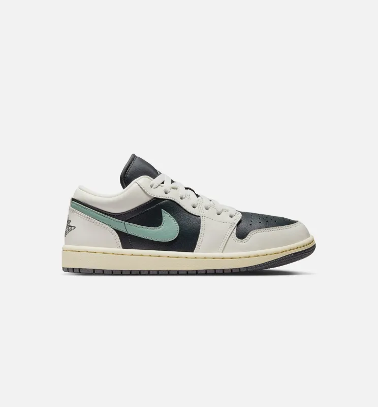 Air Jordan 1 Low Womens Lifestyle Shoe - Anthracite/Jade Smoke/Sail/Legend Sand made by Jordan