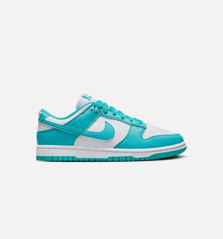 Dunk Low Womens Lifestyle Shoe - White/Dusty Cactus made by Nike