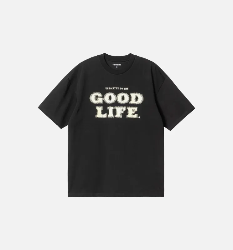 Good Life Mens Short Sleeve Shirt - Black made by Carhartt WIP