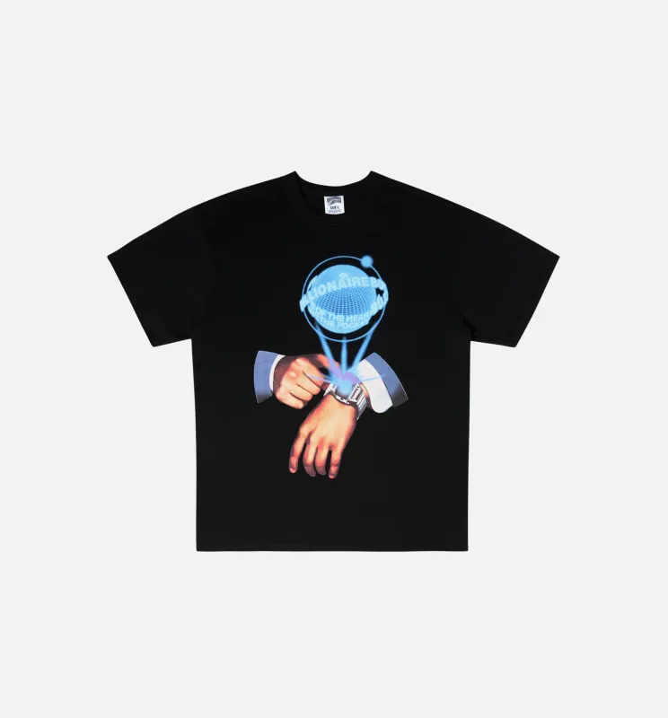 Holly Mens Short Sleeve Shirt - Black sold by Nice Kicks Retail