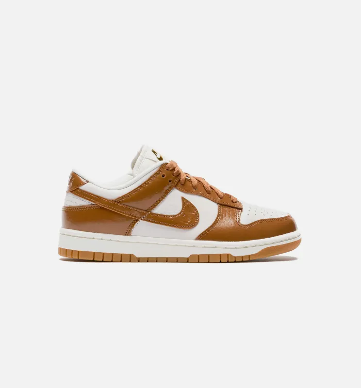Dunk Low Ale Brown Womens Lifestyle Shoe - Phantom/Ale Brown/Sail/Metallic Gold made by Nike