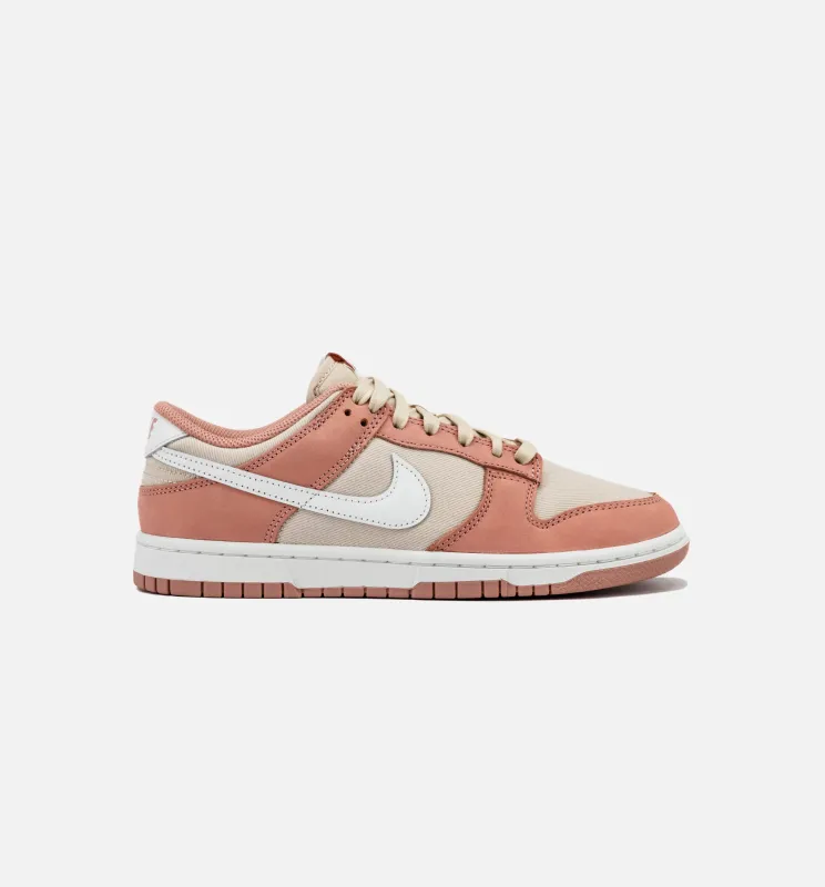 Dunk Low Red Stardust Mens Lifestyle Shoe -Red Stardust/Summit White/Sanddrift Free Shipping made by Nike