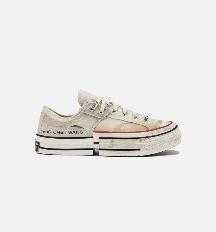Feng Chen Wang 2 in 1 Chuck 70 Low Mens Lifestyle Shoe - Natural Ivory/Brown Rice/Egret made by Converse