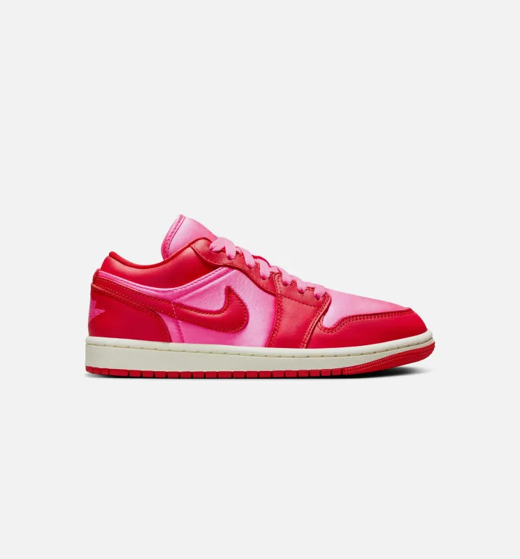 Air Jordan 1 Low SE Womens Lifestyle Shoe - Pink Blast/Sail/Chile Red sold by Nice Kicks Retail