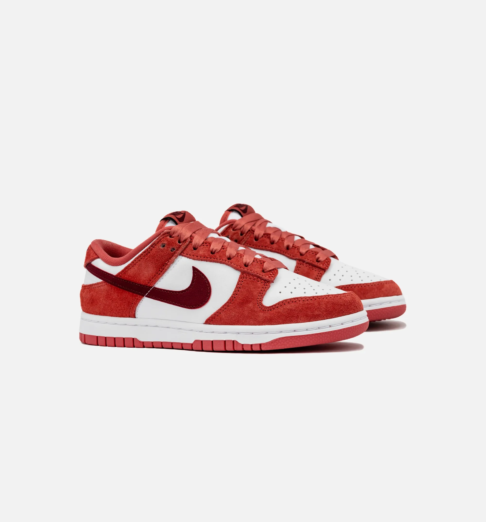 Dunk Low Valentines Day Womens Lifestyle Shoe - White/Adobe/Dragon Red/Team Red sold by Nice Kicks Retail product image thumbnail 2