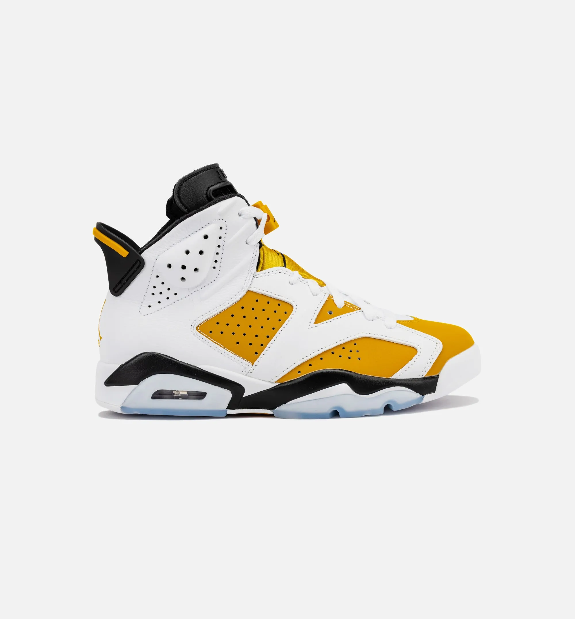 Air Jordan 6 Retro Yellow Ochre Mens Lifestyle Shoe - White/Yellow Ochre/Black Free Shipping sold by Nice Kicks Retail