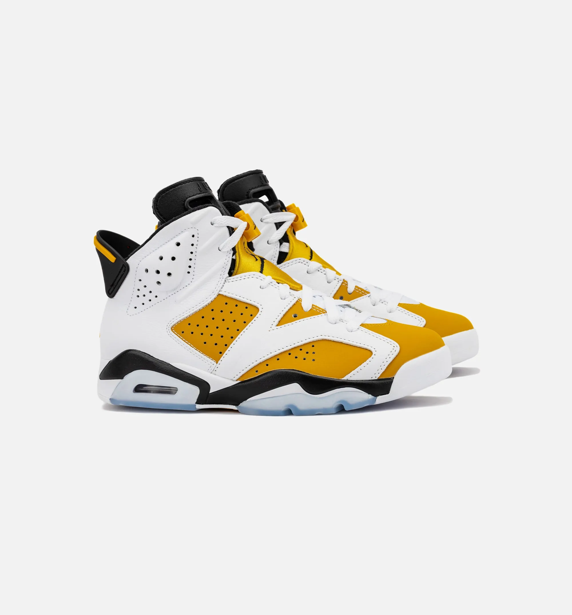Air Jordan 6 Retro Yellow Ochre Mens Lifestyle Shoe - White/Yellow Ochre/Black Free Shipping sold by Nice Kicks Retail product image thumbnail 2