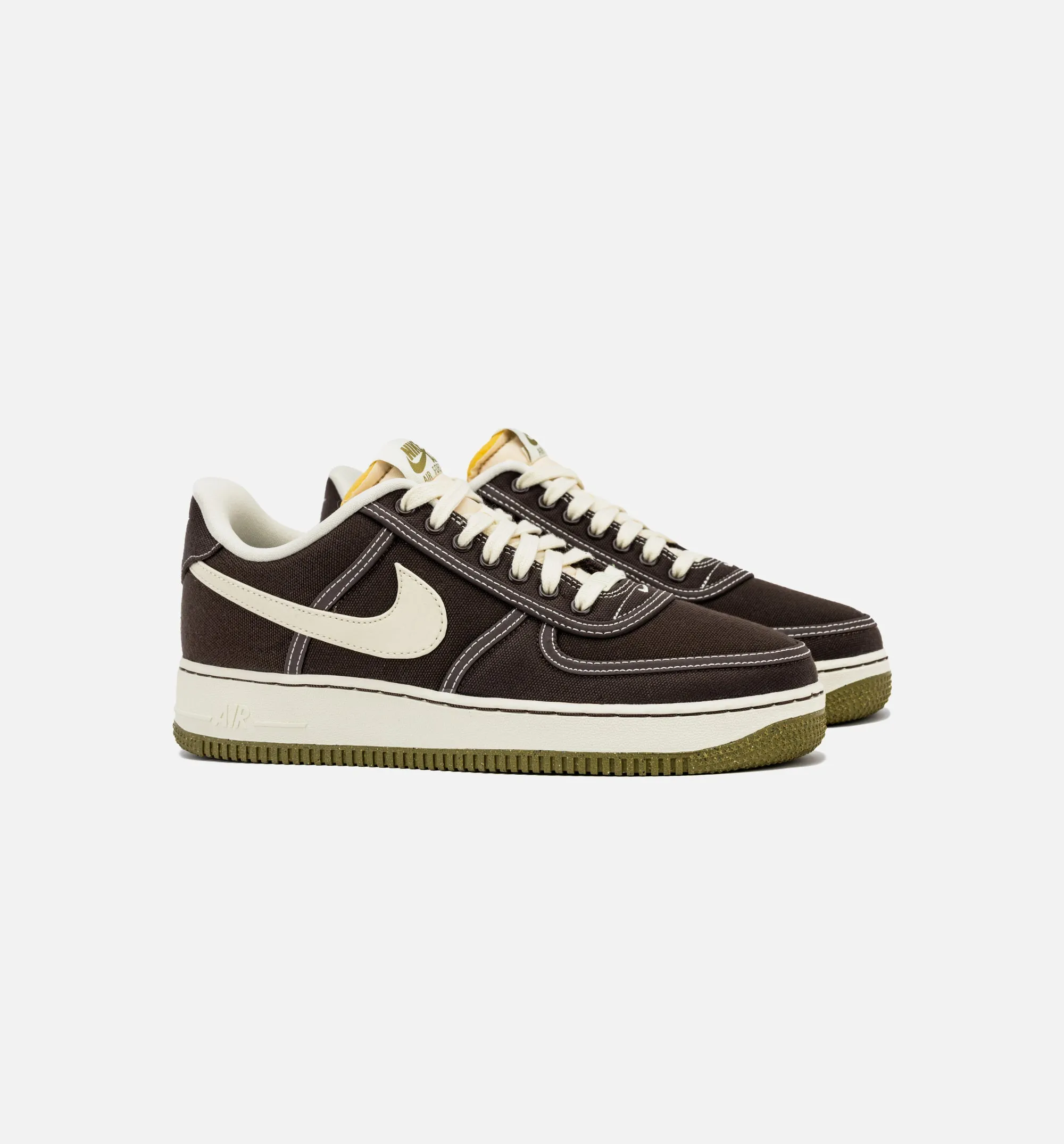 Air Force 1 '07 Premium Baroque Brown Mens Lifestyle Shoe - Baroque Brown/Coconut Milk/Pacific Moss sold by Nice Kicks Retail product image thumbnail 2