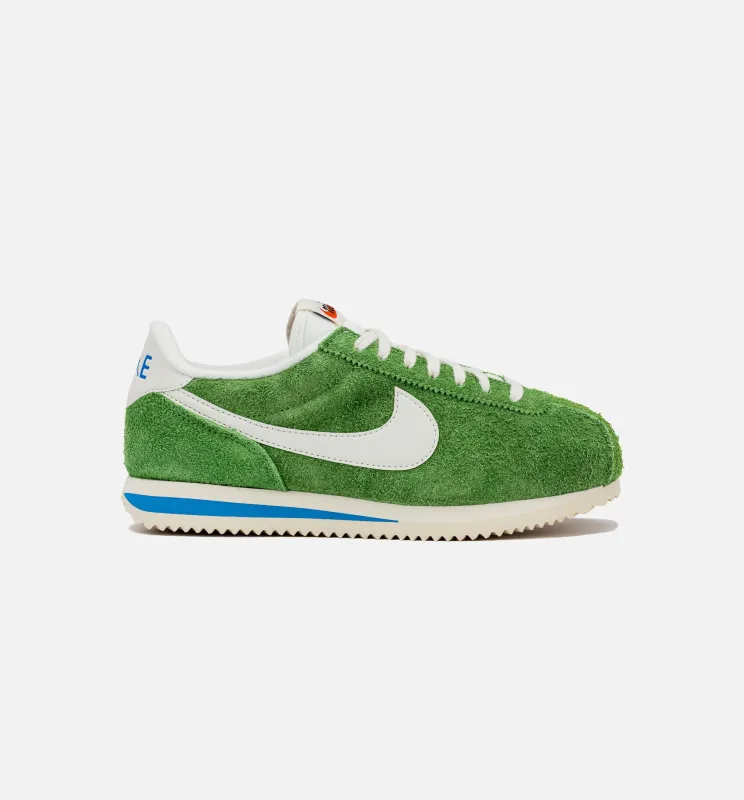 Cortez Vintage Chlorophyll Womens Lifestyle Shoe - Chlorophyll/Sail/Blue made by Nike