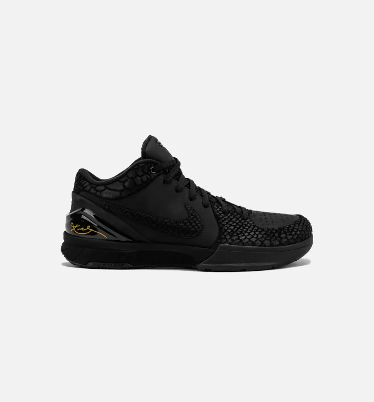 Kobe IV Protro Gift Of Mamba Mens Basketball Shoe - Black Limit One Per Customer made by Nike
