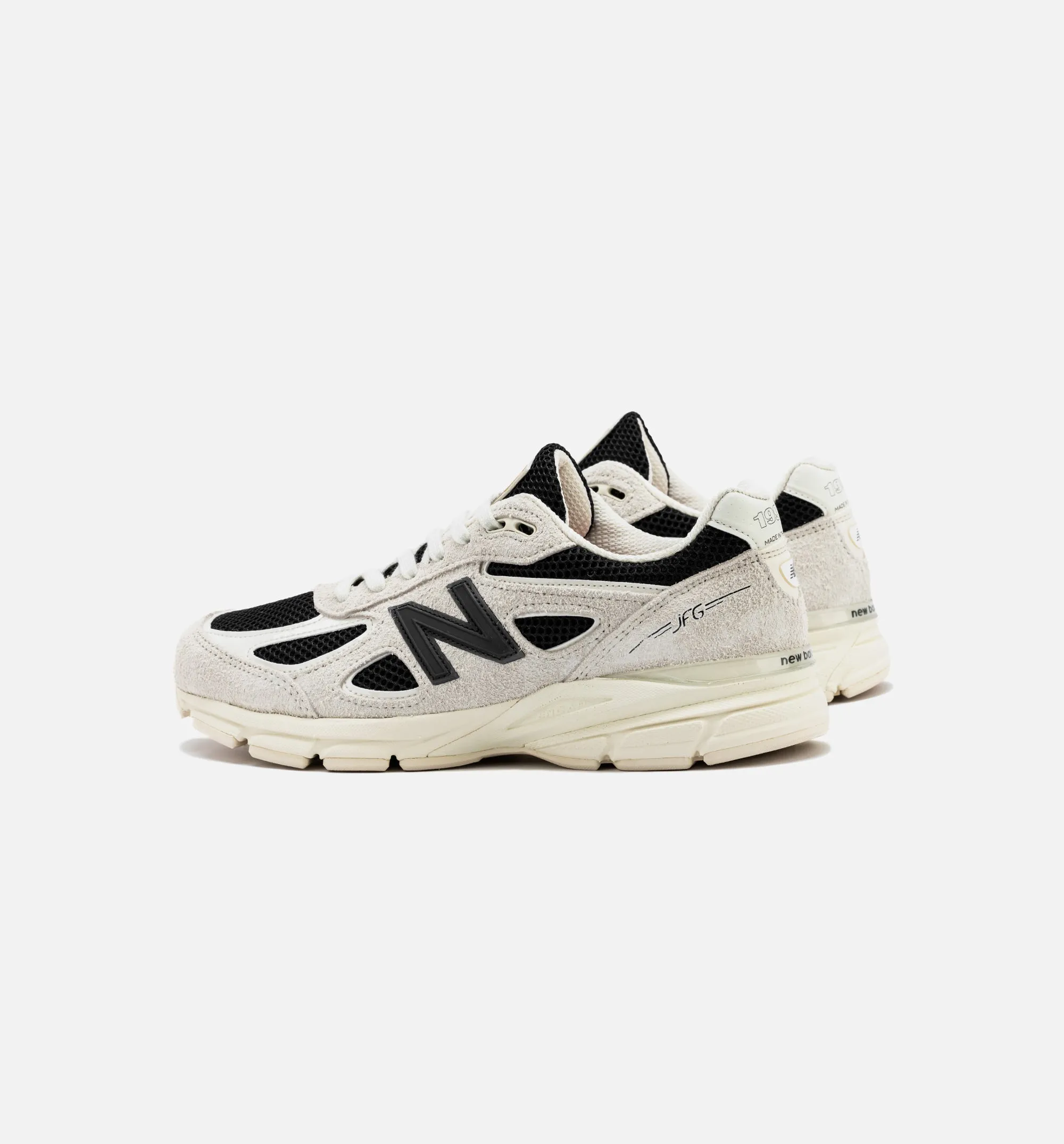 Joe Freshgoods x 990v4 Made In USA 1998 Intro Mens Lifestyle Shoe - Cream/Black Limit One Per Customer sold by Nice Kicks Retail product image thumbnail 3