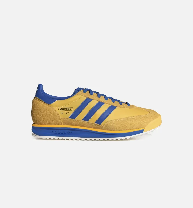 SL 72 RS Utility Yellow Mens Lifestyle Shoe - Utility Yellow/Royal Blue made by Adidas