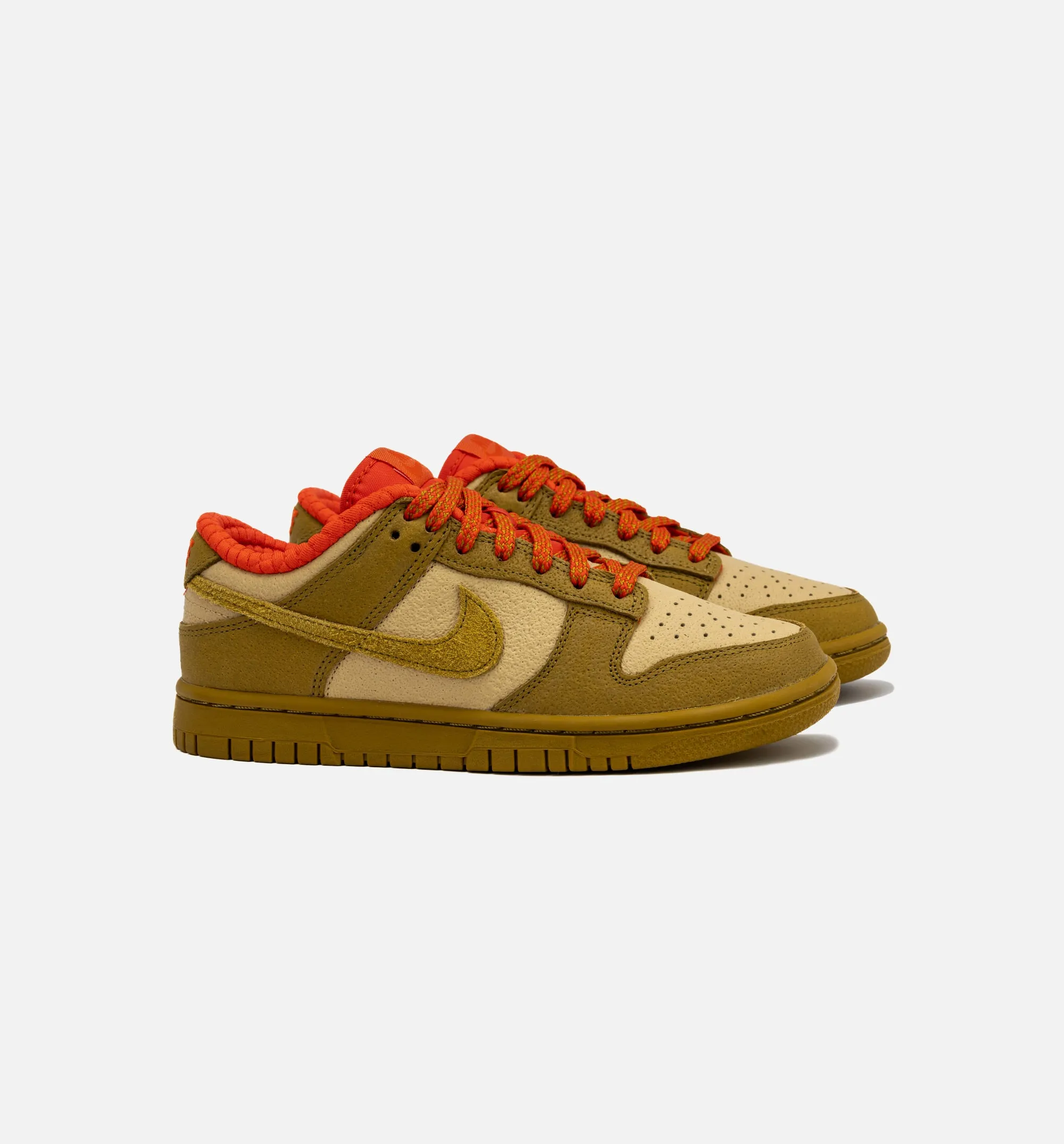 Dunk Low Bronzine Picante Red Womens Lifestyle Shoe - Sesame/Bronzine/Picante Red sold by Nice Kicks Retail product image thumbnail 2
