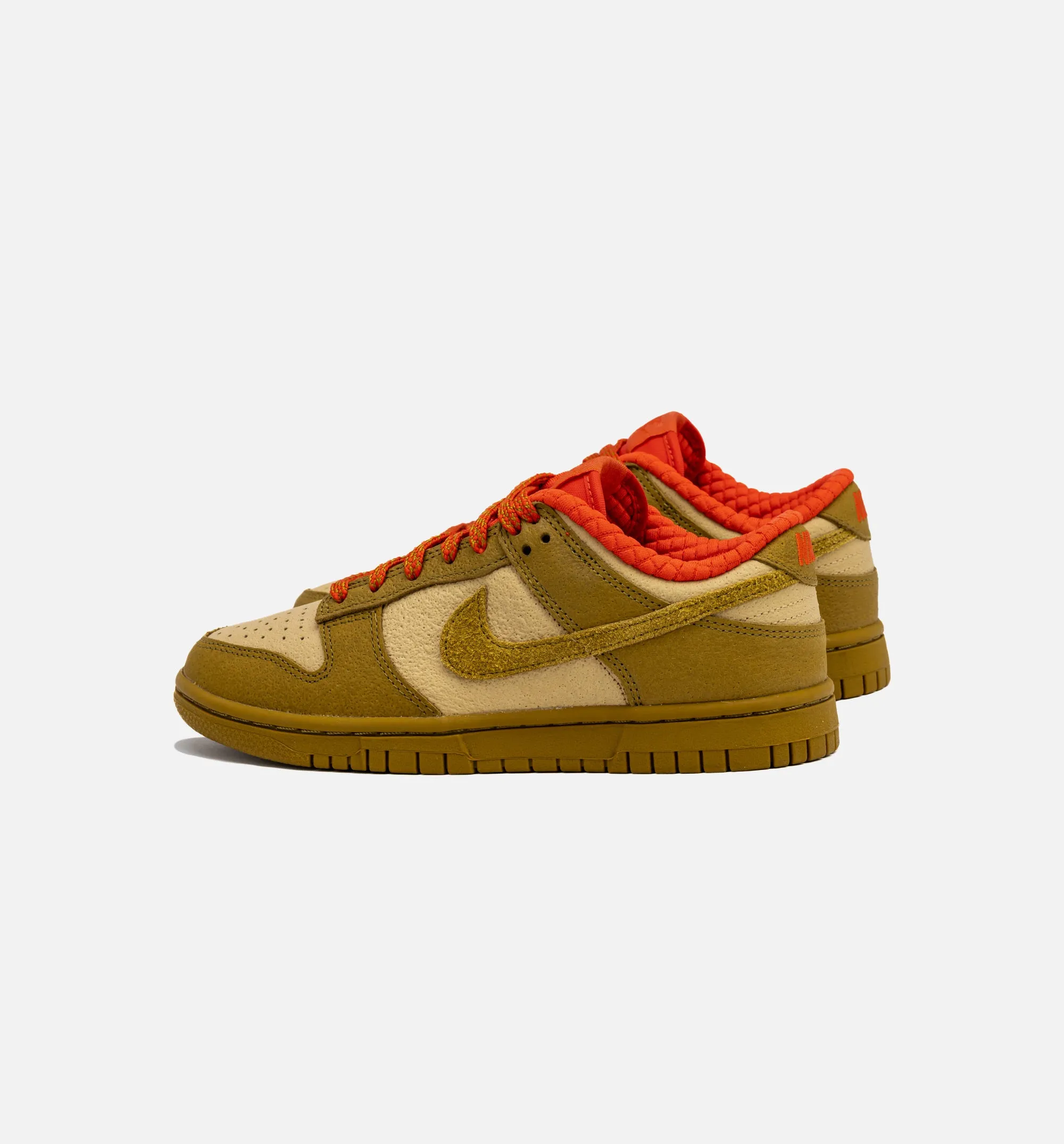 Dunk Low Bronzine Picante Red Womens Lifestyle Shoe - Sesame/Bronzine/Picante Red sold by Nice Kicks Retail product image thumbnail 3