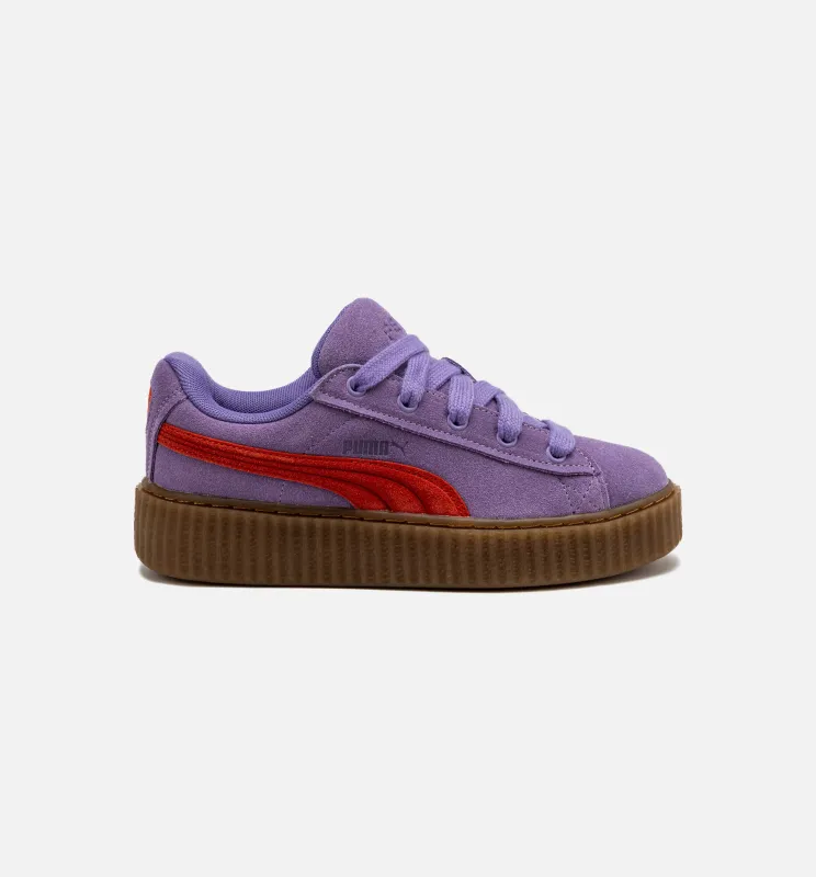 Fenty Creeper Phatty Womens Lifestyle Shoe - Lavender/Red/Gum Free Shipping made by Puma