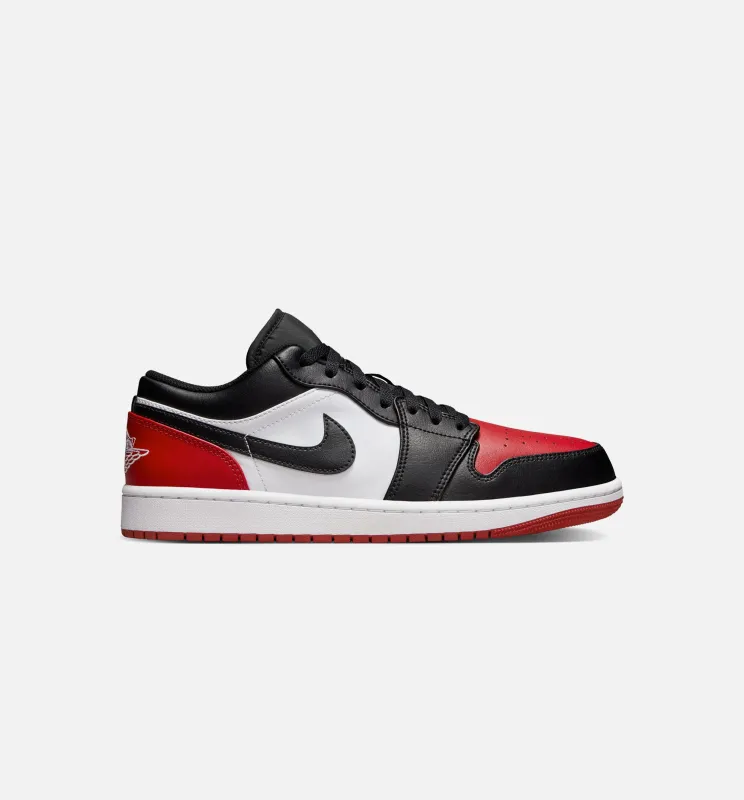 Air Jordan 1 Low Mens Lifestyle Shoe - Varsity Red/White/Black Free Shipping made by Jordan