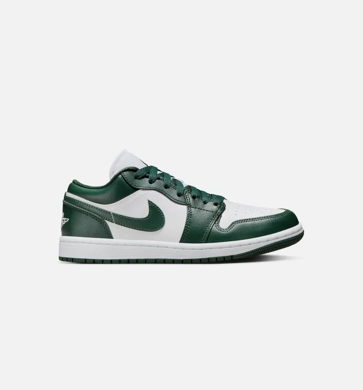 Air Jordan 1 Low Galactic Jade Womens Lifestyle Shoe - White/Galactic Jade made by Jordan