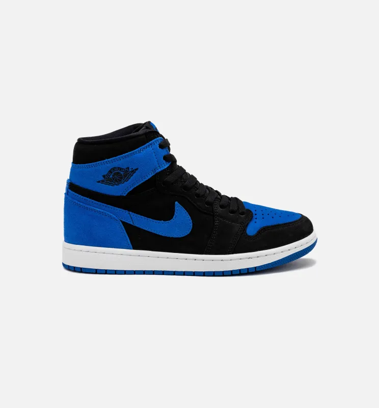 Air Jordan 1 Retro High OG Royal Reimagined Mens Lifestyle Shoe - Black/Royal Blue/White Free Shipping made by Jordan
