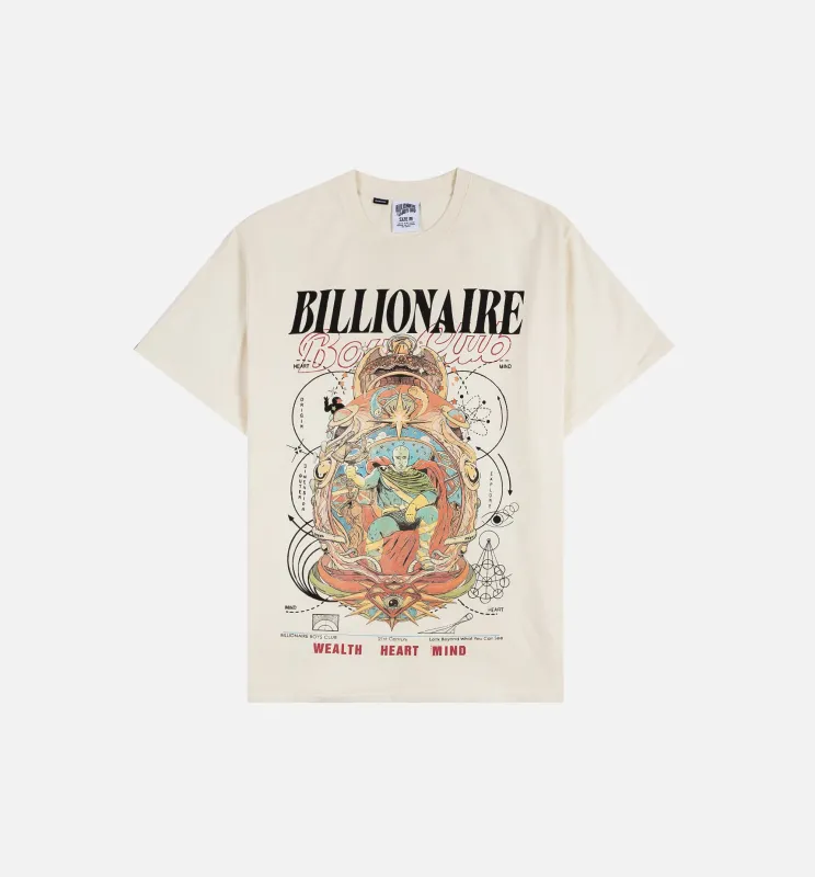 Galileo Knit Mens Short Sleeve Shirt - White/Orange sold by Nice Kicks Retail