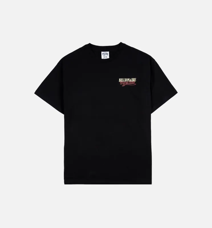 BB Swoosh Mens Short Sleeve Shirt - Black made by Billionaire Boys Club