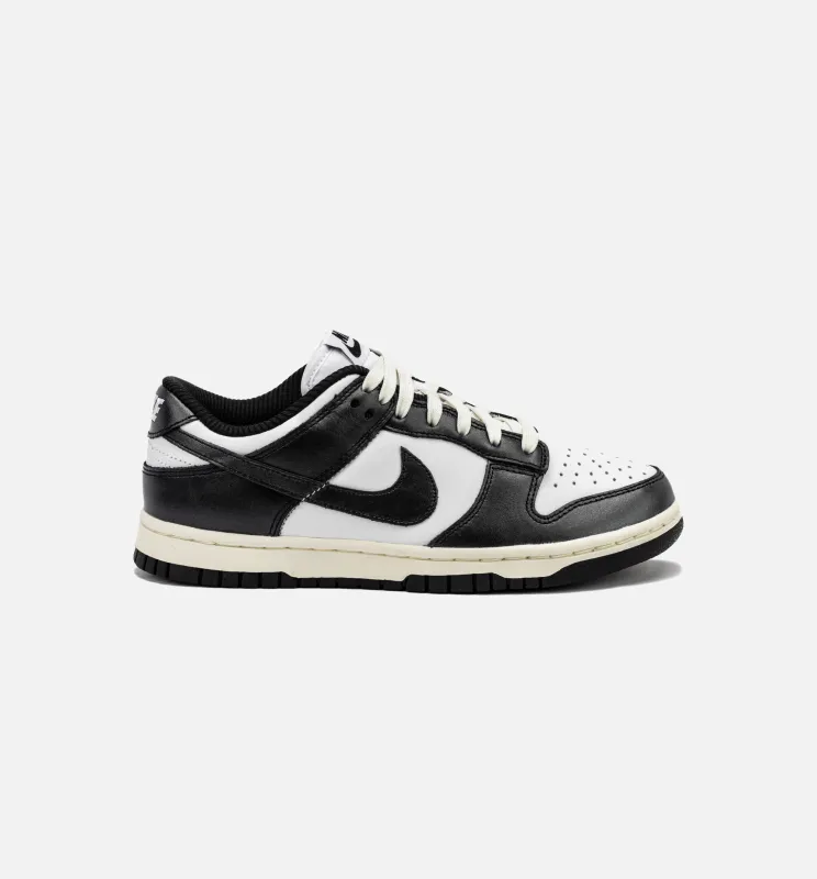 Dunk Low Vintage Panda Womens Lifestyle Shoe - Black/Coconut Milk made by Nike