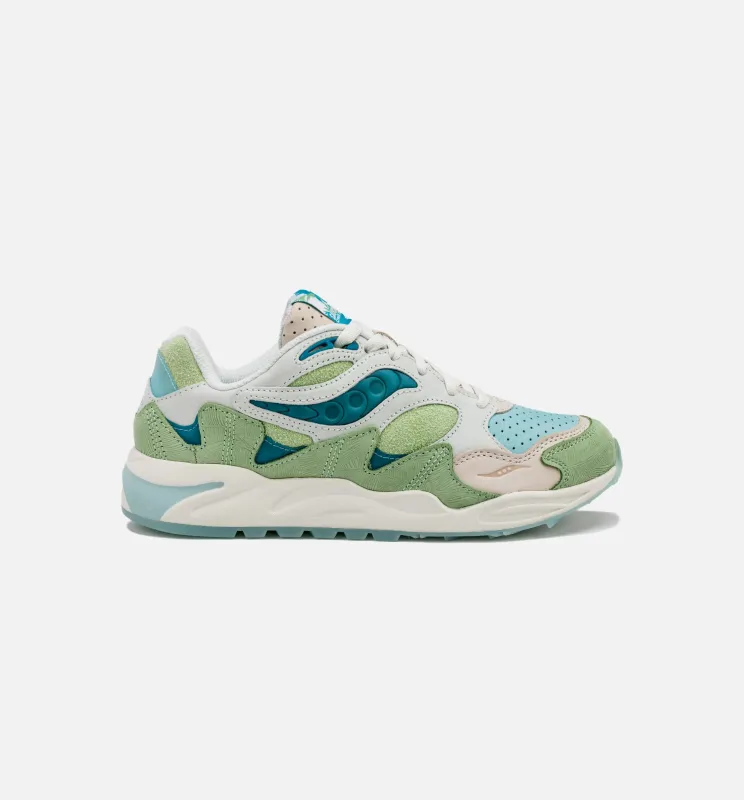 Marsh Grid Shadow 2 Mens Lifestyle Shoe - Green/Blue made by Saucony