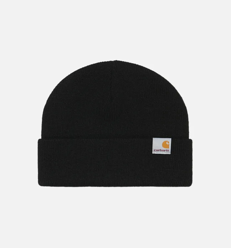 Stratus Low Beanie Mens Hat - Black made by Carhartt WIP