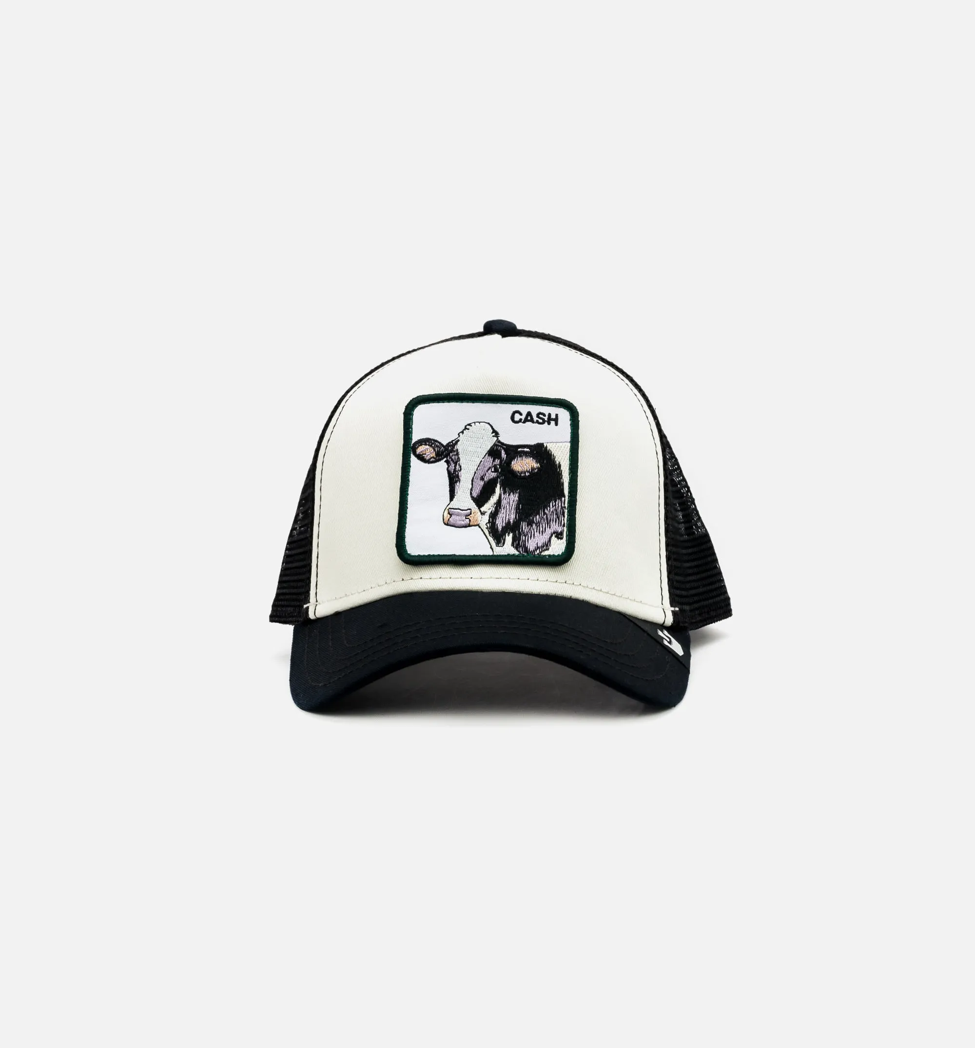 The Cash Cow Trucker Mens Hat - Black/White sold by Nice Kicks Retail