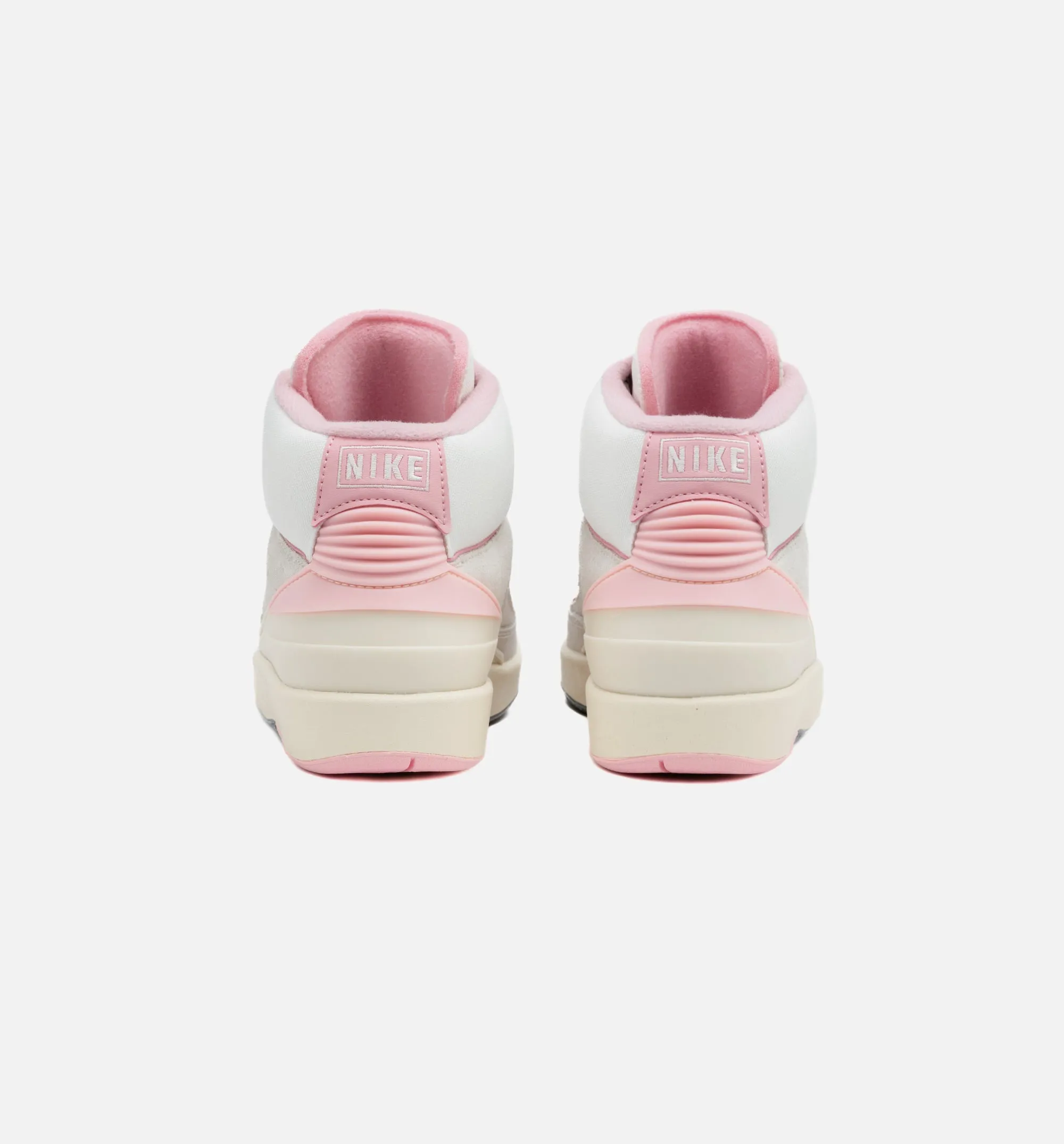 Air Jordan 2 Retro Soft Pink Womens Lifestyle Shoe - Summit White/Medium Soft Pink Free Shipping sold by Nice Kicks Retail product image thumbnail 4