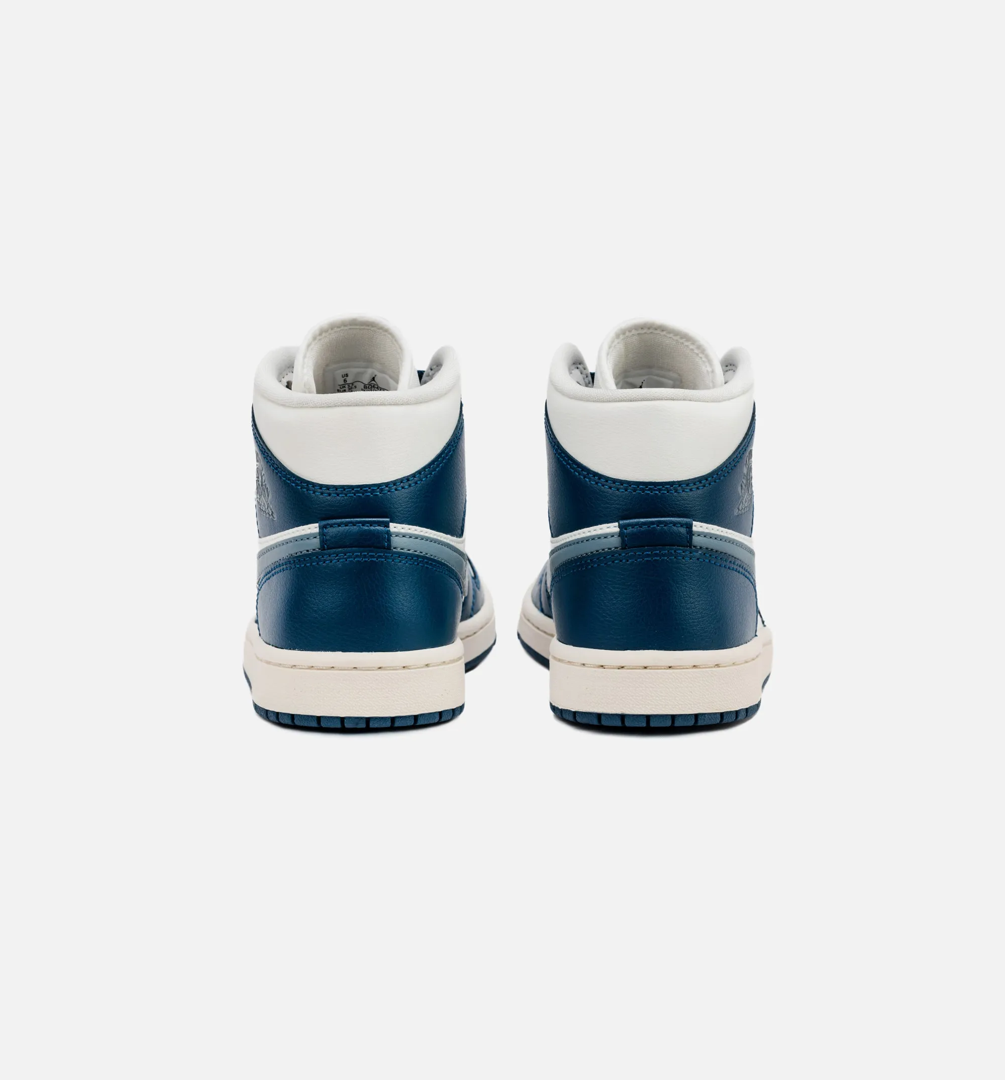 Air Jordan 1 Retro Mid Sky J French Blue Womens Lifestyle Shoe - Sky J French Blue/Sail/Ozone Blue sold by Nice Kicks Retail product image thumbnail 4