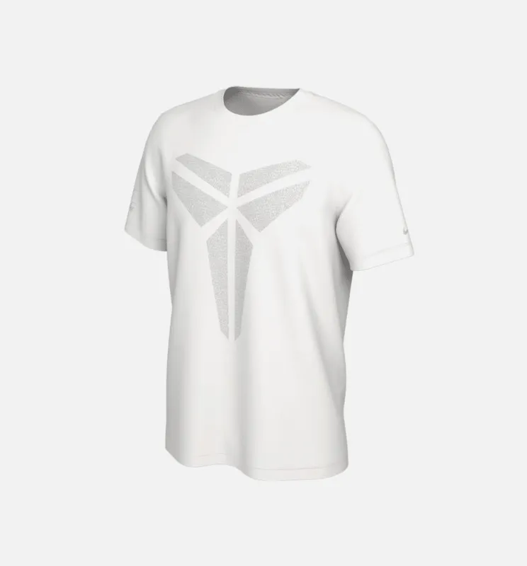 Kobe Mamba Halo Mens Short Sleeve Shirt - White made by Nike