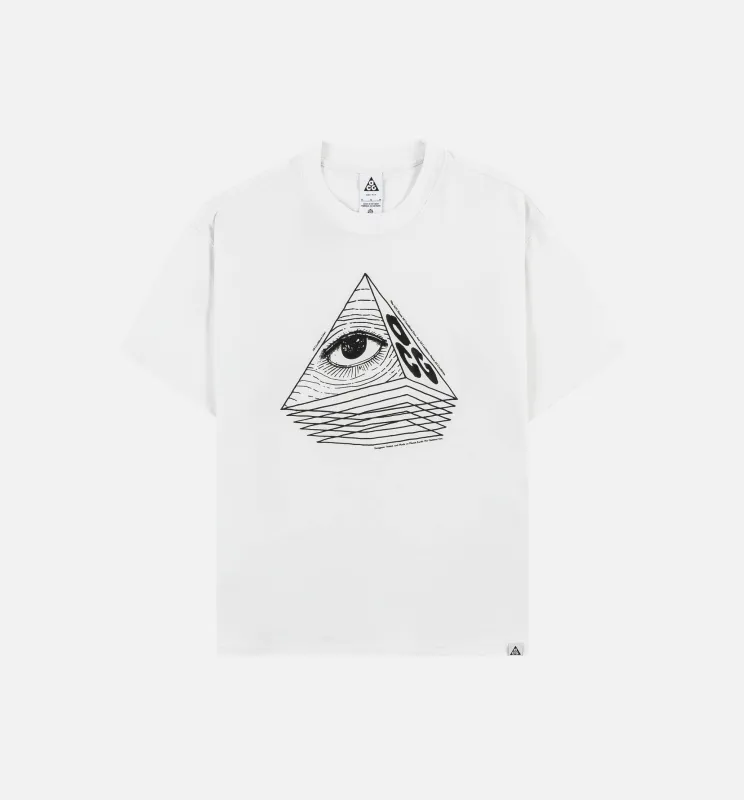 ACG Changing Eye Mens Short Sleeve Shirt - White made by Nike