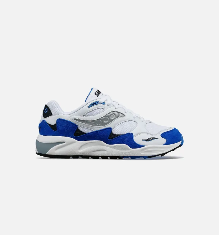 Grid Shadow 2 Mens Lifestyle Shoe - White/Blue made by Saucony
