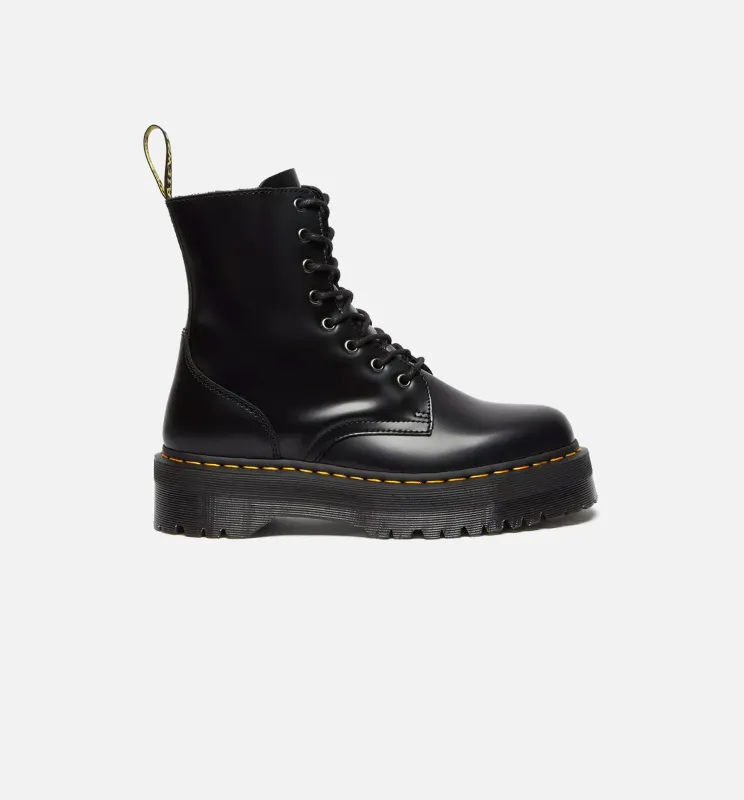 Jadon Polished Smooth Leather Mens Boot - Black made by Dr. Martens
