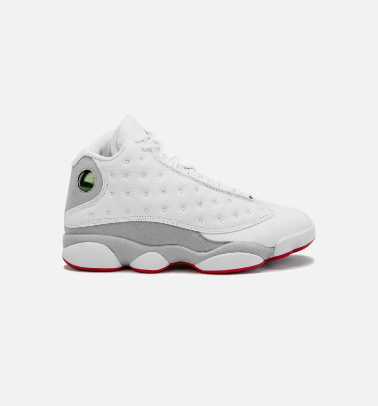 Air Jordan 13 Retro Wolf Grey Mens Lifestyle Shoe - White/Grey Free Shipping made by Jordan