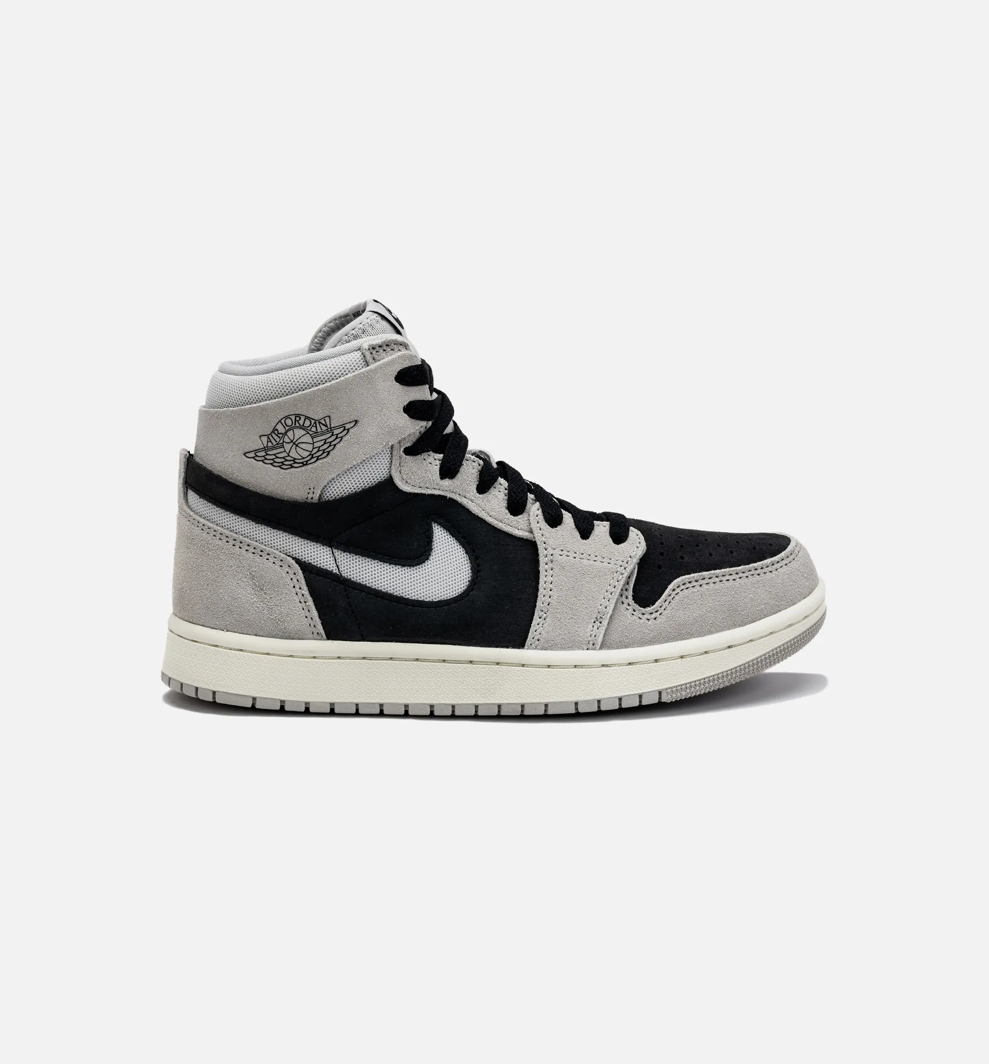 Air Jordan 1 High Zoom CMFT 2 Light Iron Ore Womens Lifestyle Shoe - Black/Grey sold by Nice Kicks Retail