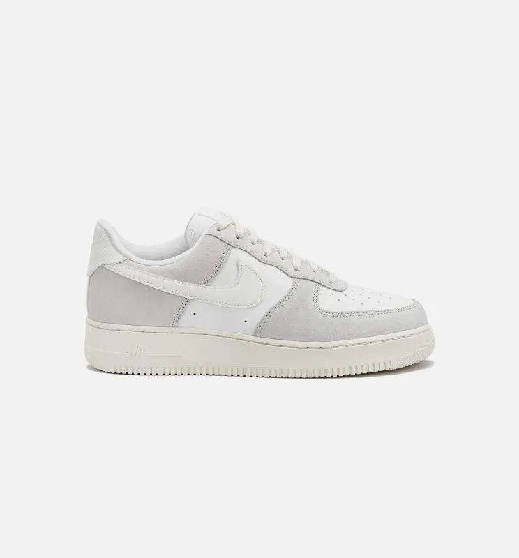 Air Force 1 Low Sail Platinum Tint Mens Lifestyle Shoe - White/Grey sold by Nice Kicks Retail