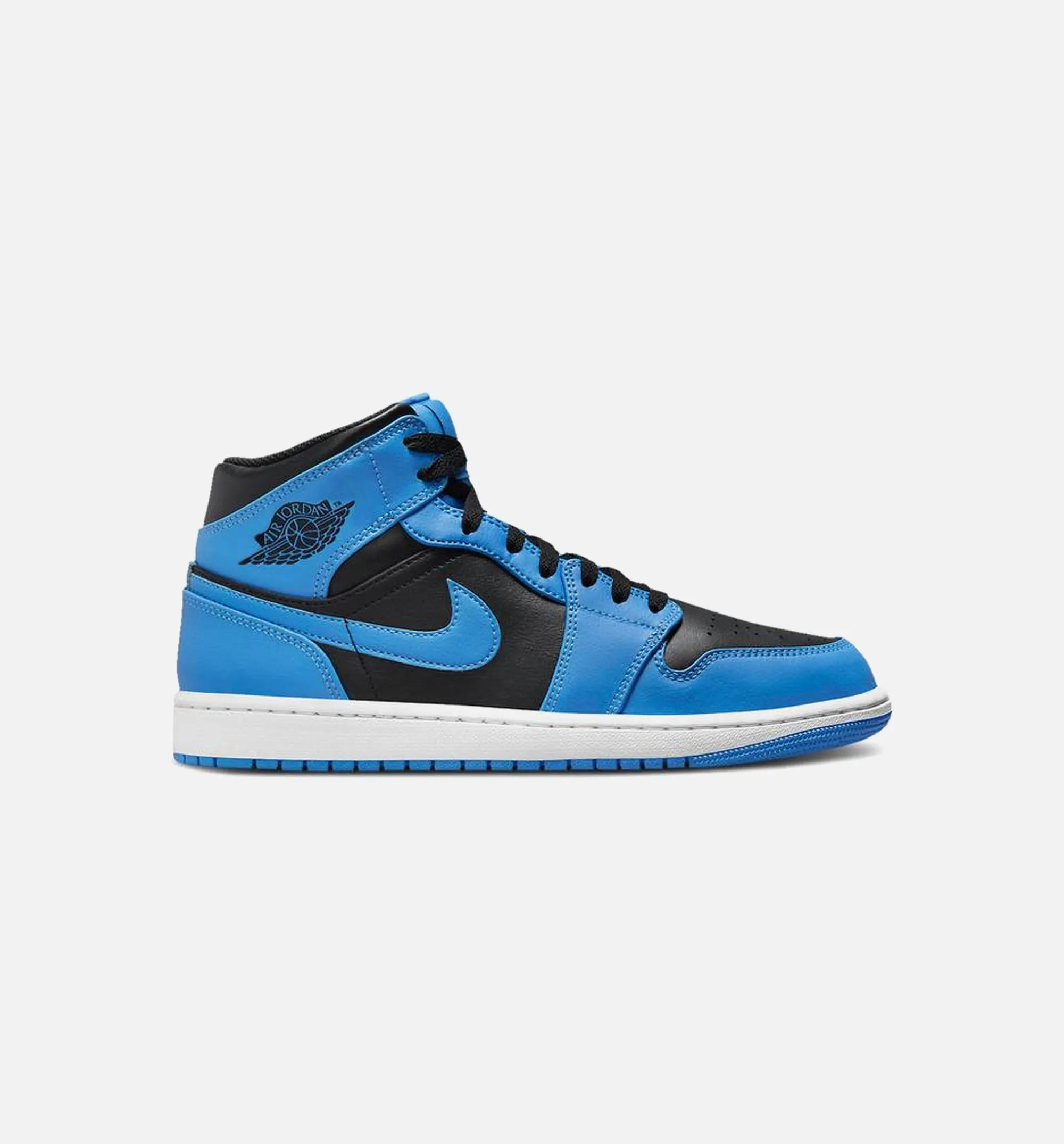 Air Jordan 1 Retro Mid University Blue Mens Lifestyle Shoe - Blue/Black sold by Nice Kicks Retail