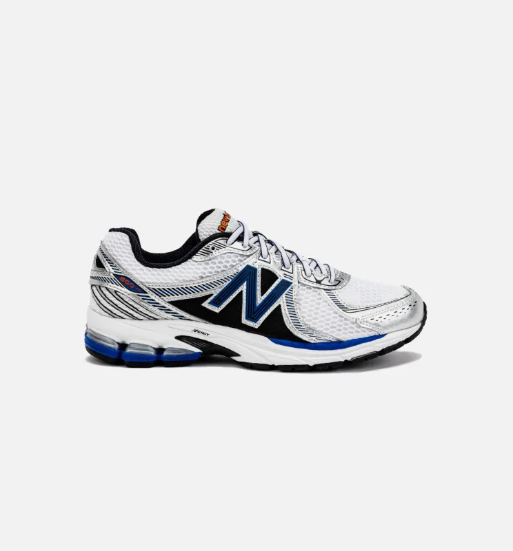 860v2 Mens Lifestyle Shoe - Silver/Blue made by New Balance