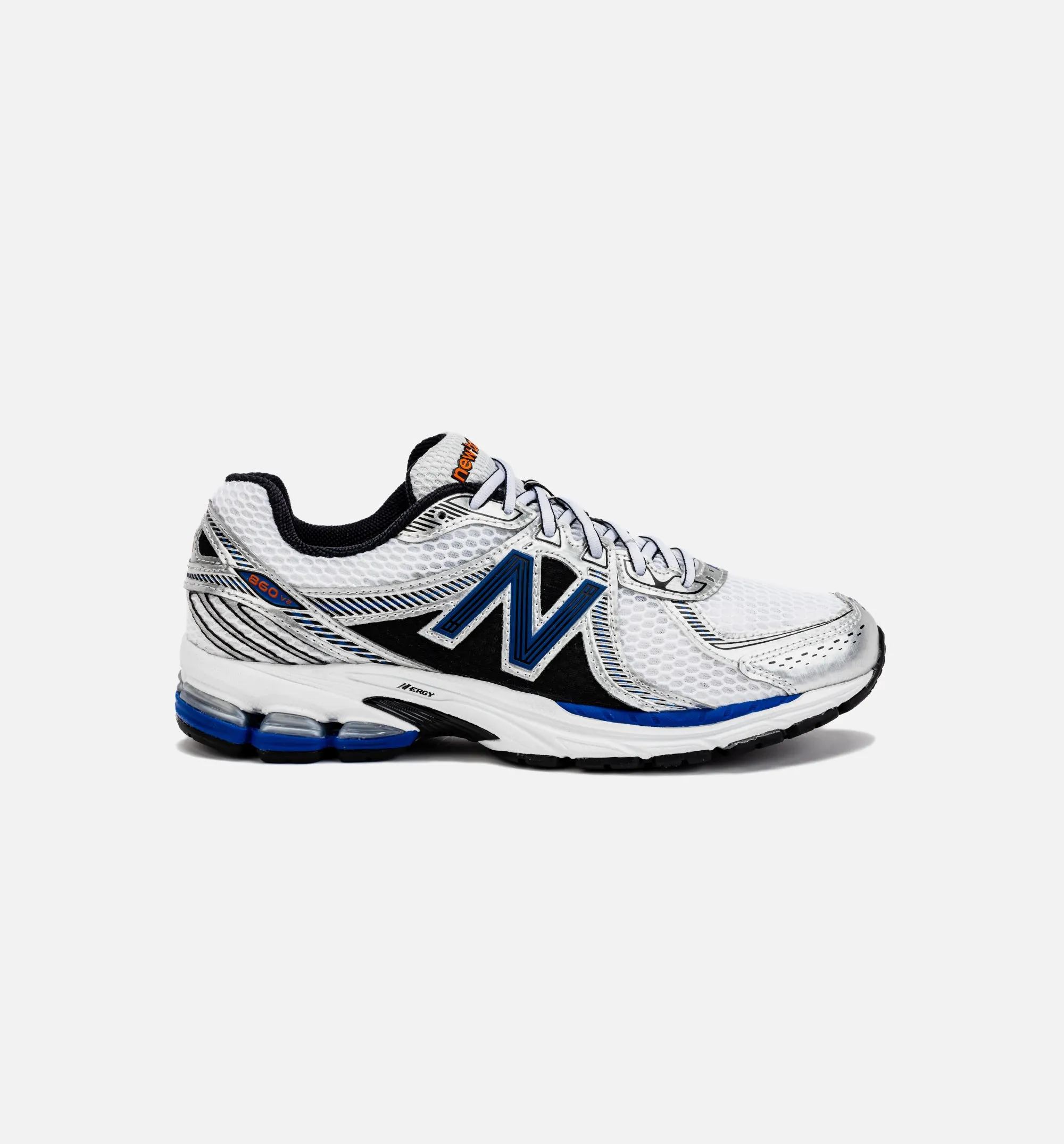 860v2 Mens Lifestyle Shoe - Silver/Blue sold by Nice Kicks Retail