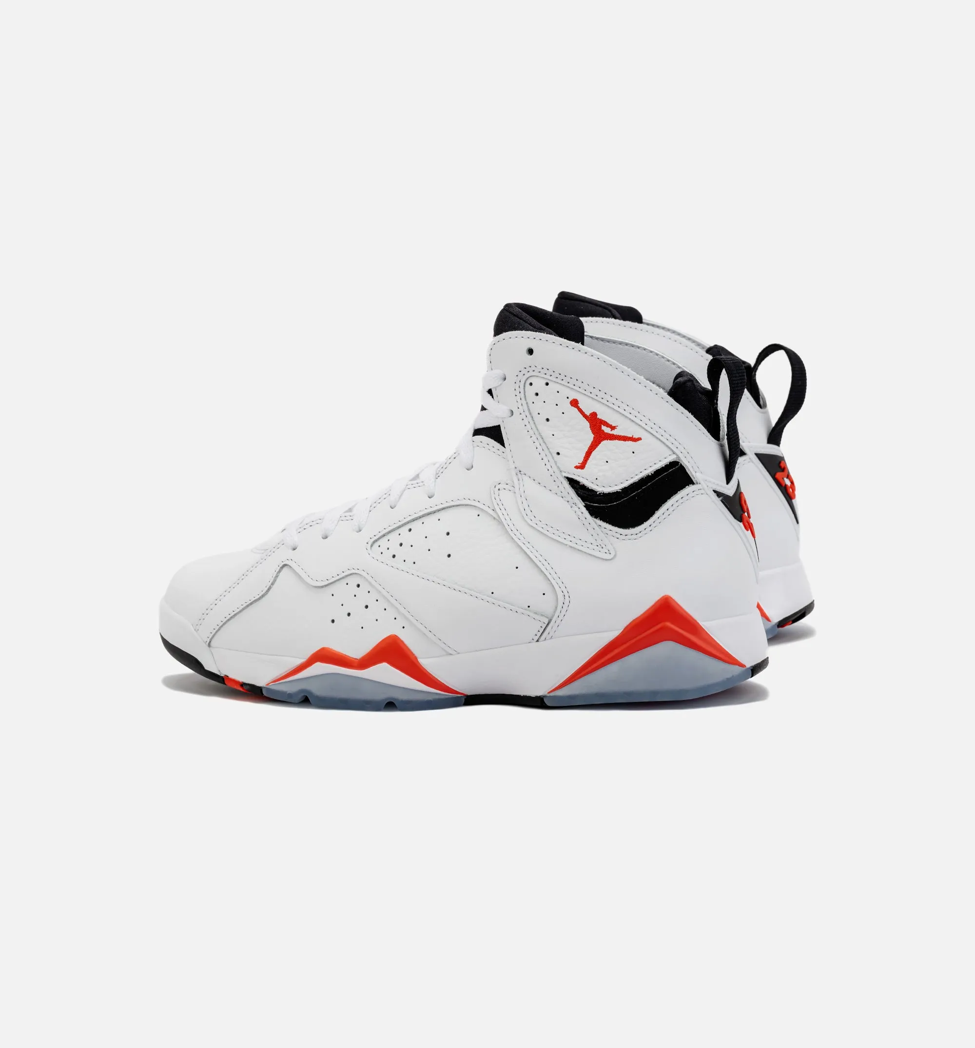 Air Jordan 7 Retro White Infrared Mens Lifestyle Shoe - White/Crimson sold by Nice Kicks Retail product image thumbnail 3